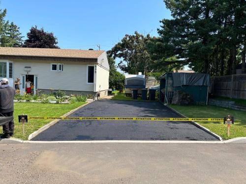 Travaux effectué dans le secteur de Pintendre à Lévis.