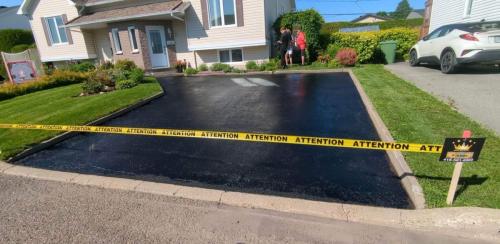 Regroupement de travaux effectué dans le secteur Lebourgneuf près des Galerie de la Capital `Québec . Nous sommes Certifié Carboneutre